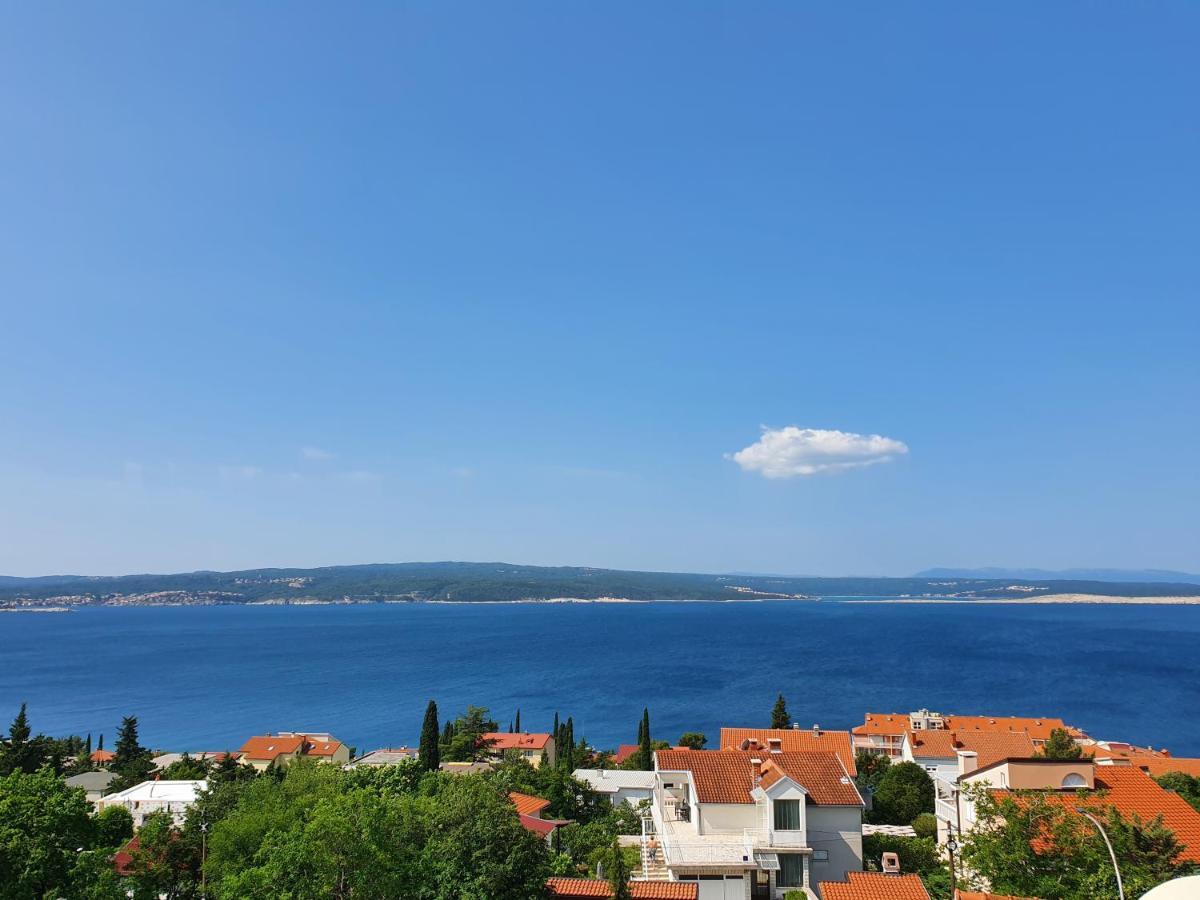 Breathtaking Seaview App Barac On Separated Floor Crikvenica Exterior photo